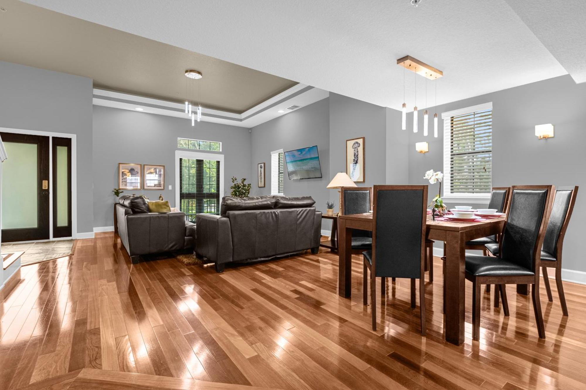 Cozy & Elegant 4Br Enchanted Townhouse - 1 Mile To Disney With Resort Pool, Gym, & Jacuzzi Orlando Dış mekan fotoğraf