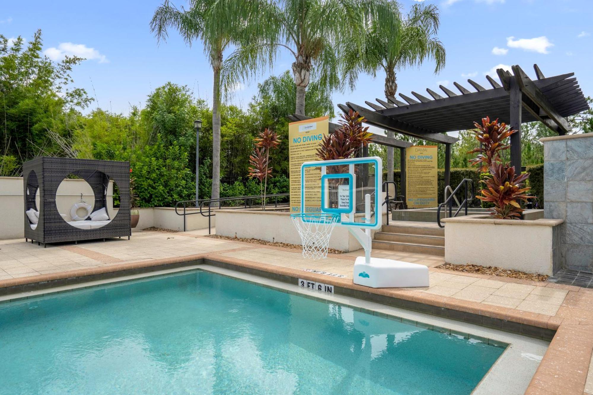 Cozy & Elegant 4Br Enchanted Townhouse - 1 Mile To Disney With Resort Pool, Gym, & Jacuzzi Orlando Dış mekan fotoğraf