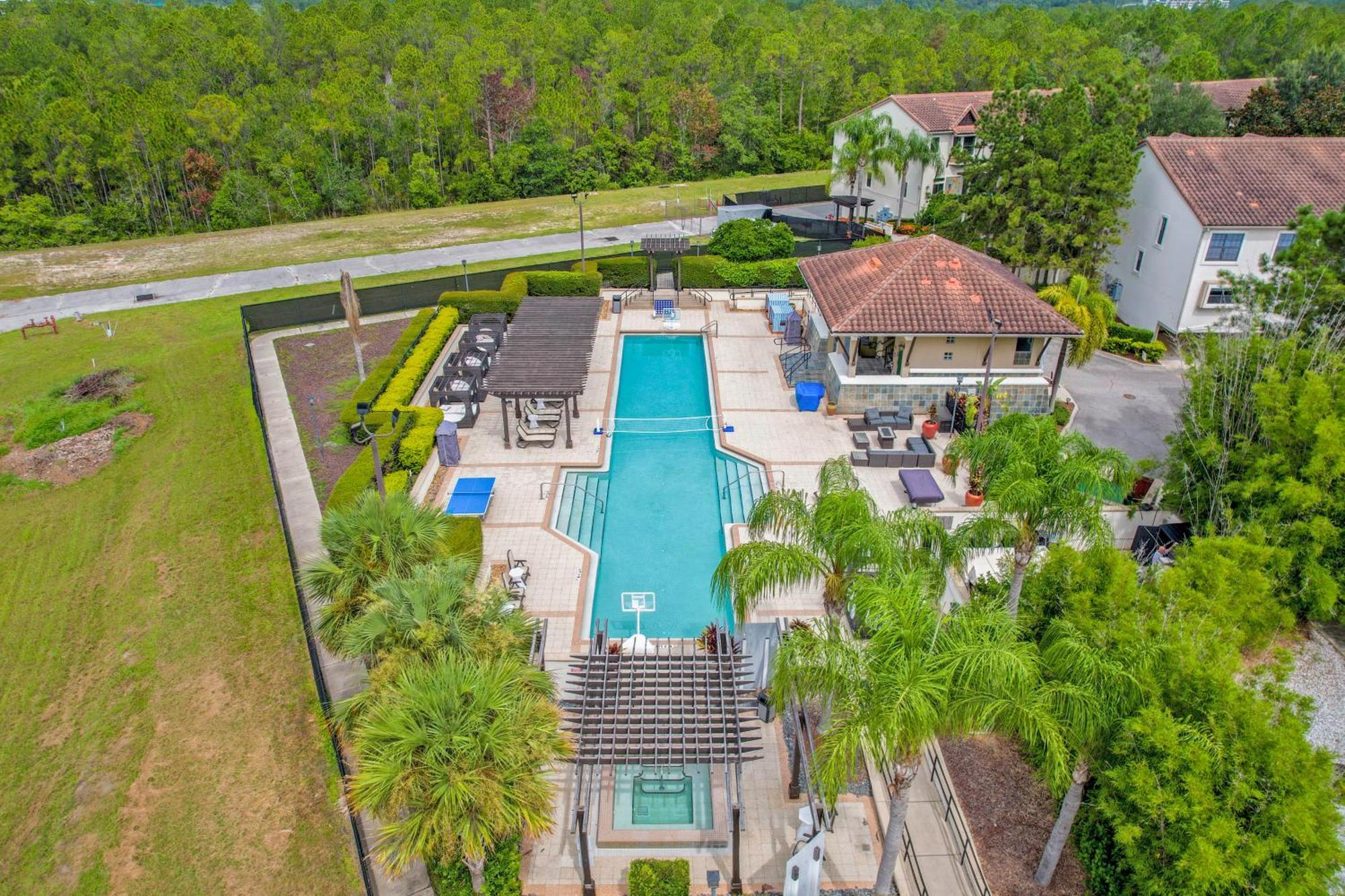 Cozy & Elegant 4Br Enchanted Townhouse - 1 Mile To Disney With Resort Pool, Gym, & Jacuzzi Orlando Dış mekan fotoğraf